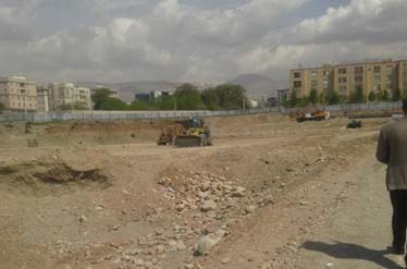 توقف ساخت و ساز در بوستان مادر پایتخت