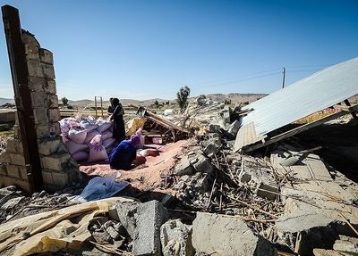 زلزله غرب ایران رکورد دار تعداد تلفات شد