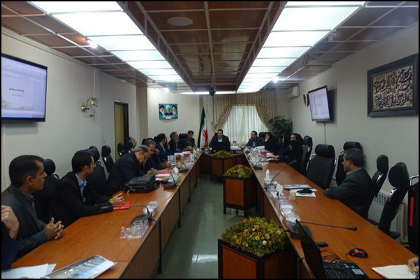 برگزاری جلسه کارگروه امور زیربنایی و شهرسازی در جنوب استان کرمان