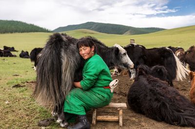 زندگی روستایی زن مغول از نگاه نشنال جئوگرافیک +عکس