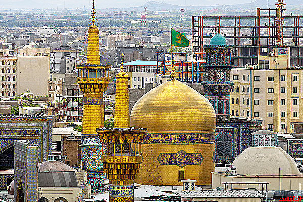 بررسی نهایی طرح بازنگری بافت پیرامون حرم مطهر رضوی در کمیسیون ماده ۵ شهر مشهد