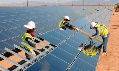 ساخت ۶۱۰مگاوات نیروگاه‌ خورشیدی در یزد