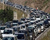 ترافیک در محورهای چالوس، هزار، فیروزکوه و اتوبان کرج-تهران
